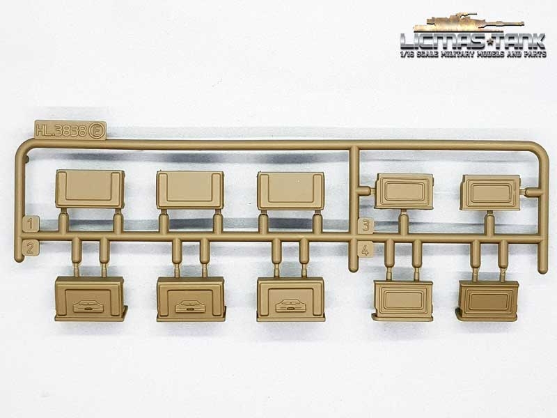Kunststoff Zubehör Set E Heng Long 3838 M26 Snow Leopard