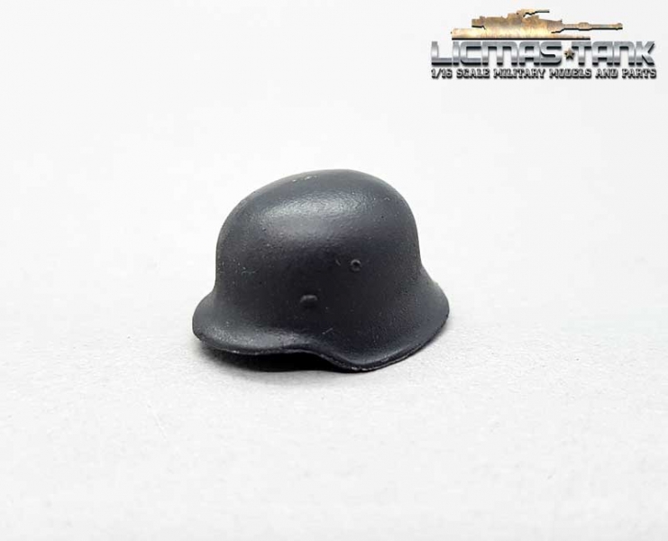 Deutscher Wehrmacht Stahlhelm M42 aus Metall 1:16 licmas-tank