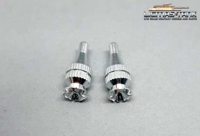 Kurze Steuerknüppel Joystick für Heng Long Fernsteuerung Farbe Silber Kurze Steuerknüppel Joystick für Heng Long Fernsteuerung Farbe Silber