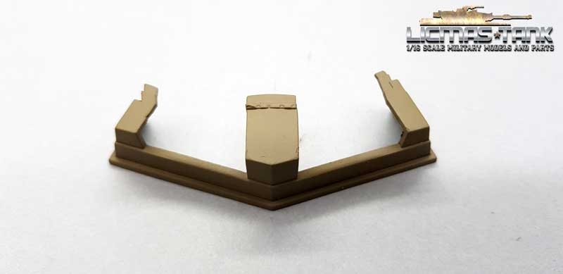 Ersatzteil Kunststoff Helm- und Kanisterhalterung für Turm Heng Long 3838 M26 Snow Leopard