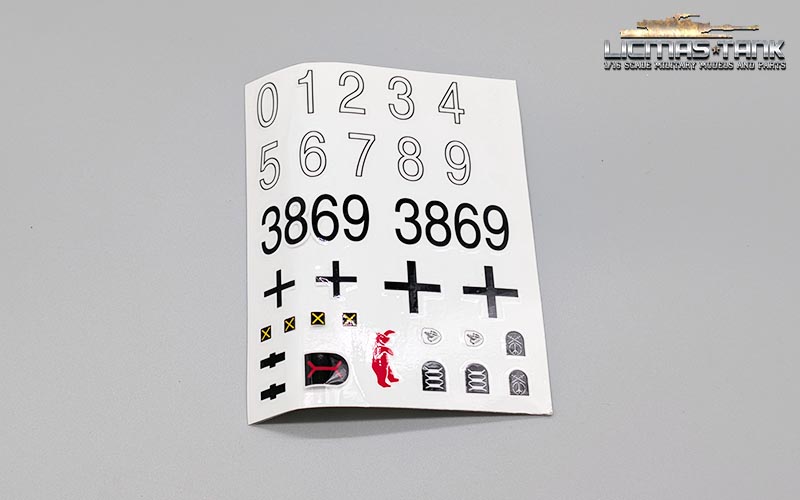 B-Ware Decal für den HENG LONG JAGDPANTHER 1:16 B-Ware Decal für den HENG LONG JAGDPANTHER 1:16