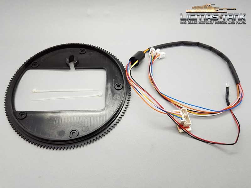 Taigen 360° Turmdrehkranz (137mm) für Leopard 2 A6 Kit 7A BB Version