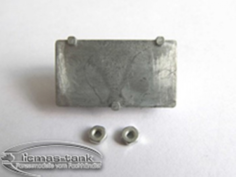 Panzer 3 upper hull metal box metall kiste 2 klein