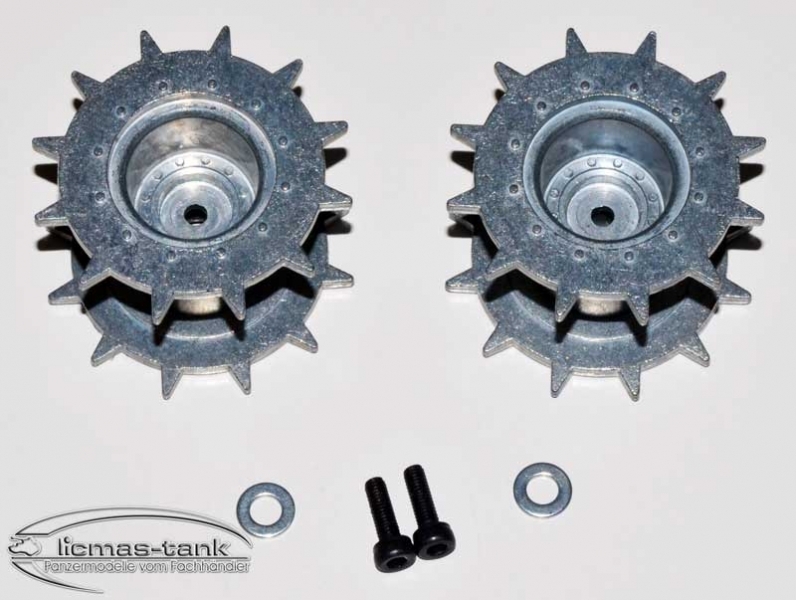 Metall Treibräder M41 Walker Bulldog Panzer Heng Long 1:16 Metall Treibräder M41 Walker Bulldog Panzer Heng Long 1:16