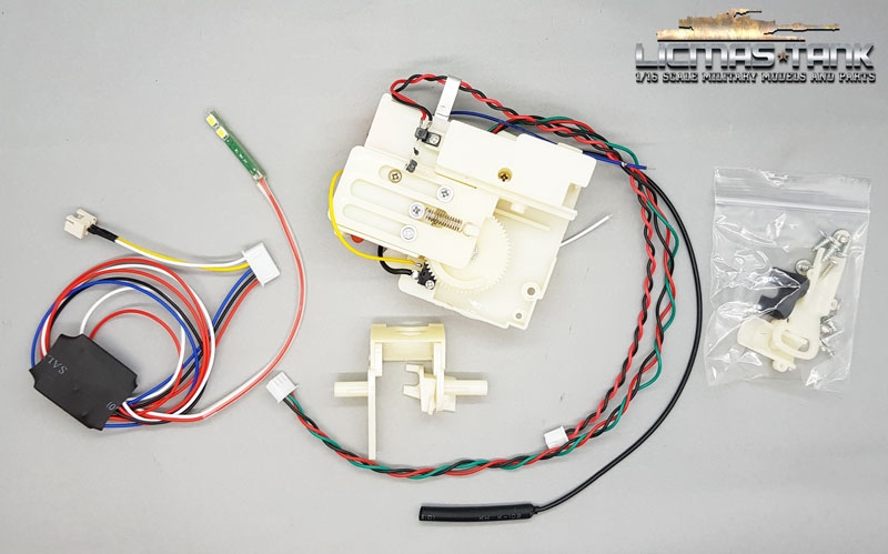 Ersatzteil: Rohrrückzug-Set mit neuem Schussblitz für Panzer III und Panzer IV