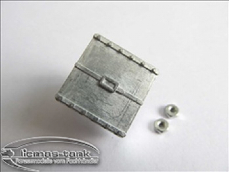 Panzer 3 Stug 3 Werkzeugkiste Metall 1:16
