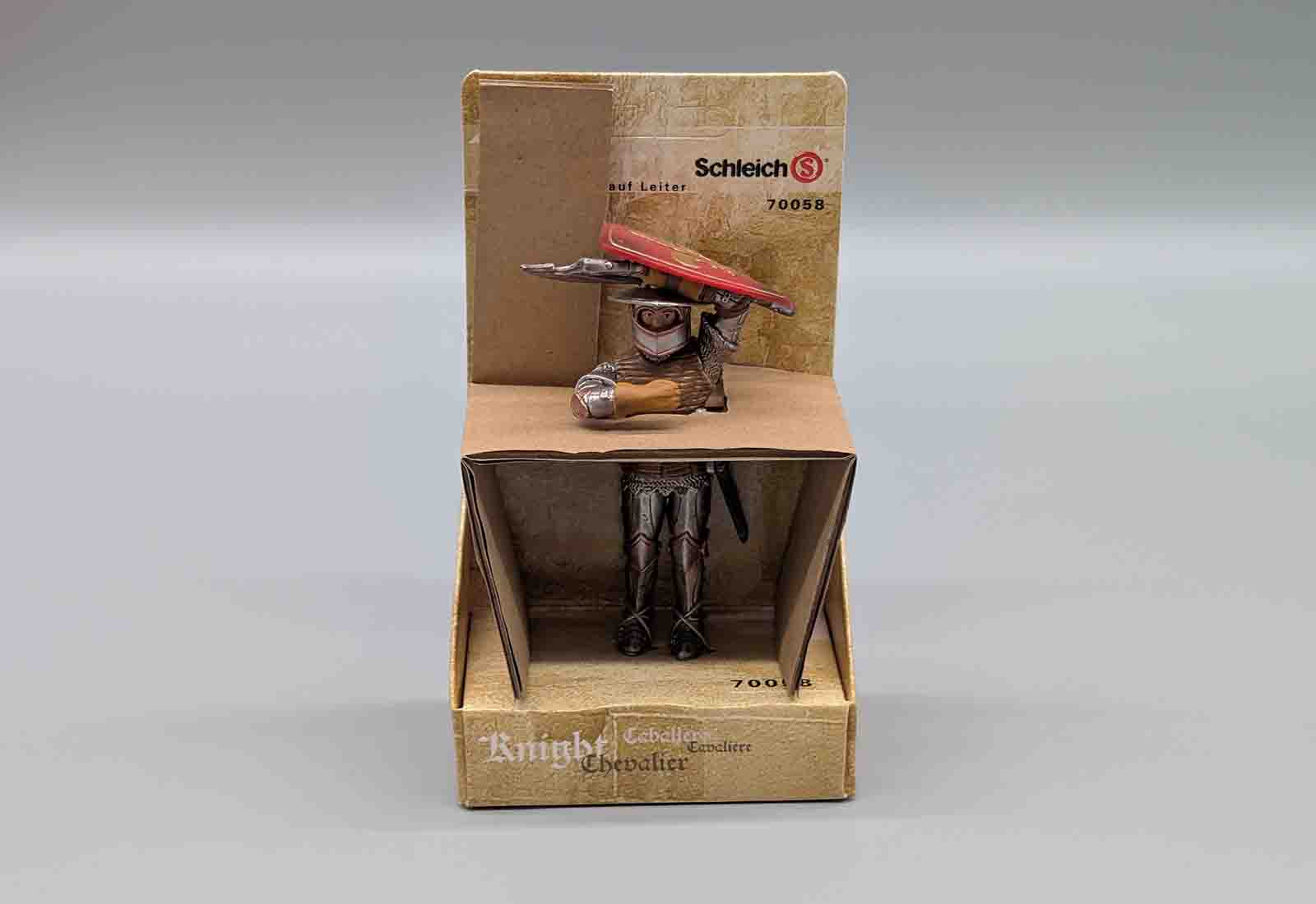 Sonderposten - SCHLEICH Ritter 70058 Soldat auf Leiter