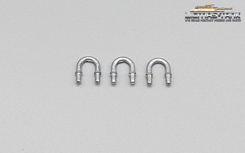 1/16 Sherman Handläufe Set aus Metall für den Turm 1/16 Sherman Handläufe Set aus Metall für den Turm