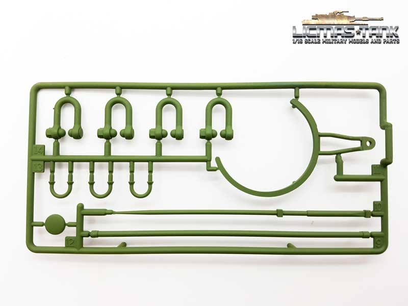 Heng Long Ersatzteil für Panzer Königstiger 3888 Kunststoffteile 9-14 Heng Long Ersatzteil für Panzer Königstiger 3888 Kunststoffteile 9-14