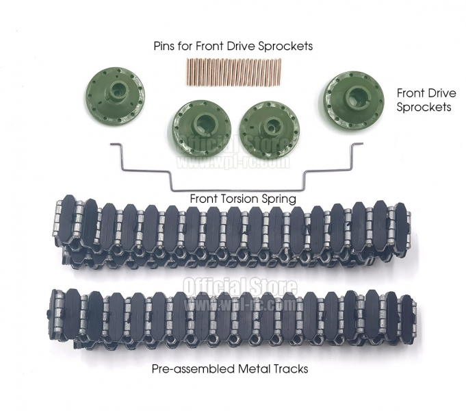 GAZ-71 RTR Metallketten Upgrade (zusammengebaut) GAZ-71 RTR Metallketten Upgrade (zusammengebaut)