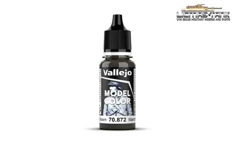 Model Color 70.872 Vallejo Farbe 18ml Schokoladenbraun