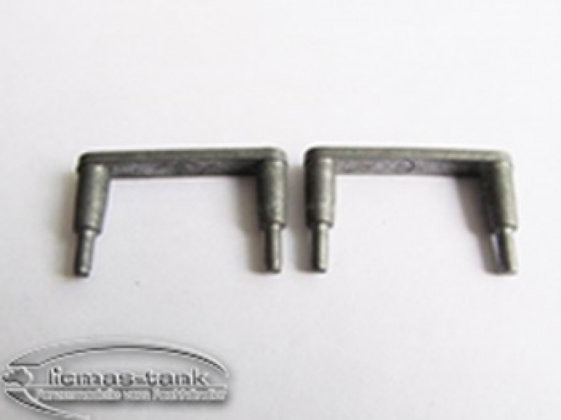 Tiger 1 Metall Halterung Luftschläuche Panzer 1:16