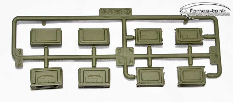 Kunststoff Zubehör E Heng Long Sherman Munitionskisten 1:16