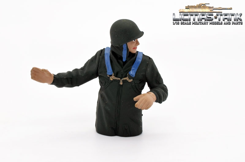 1/16 Figur amerikanischer Soldat Panzer Heng Long bemalt