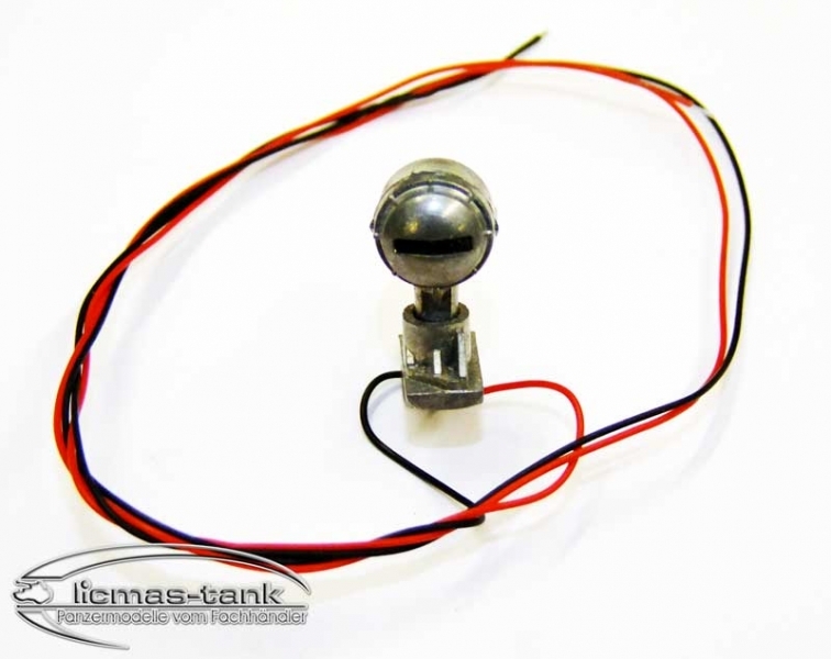 Tiger 1 Tarnscheinwerfer aus Metall mittlere & späte Version mit LED