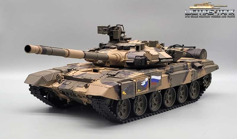 RC Panzer Russland T90 Heng Long 1:16 Stahlgetriebe BB + IR 2.4Ghz V7.0
