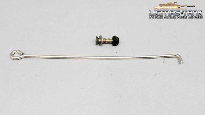 Spare part torsion bar spring Taigen Leopard full metal tub 1/16