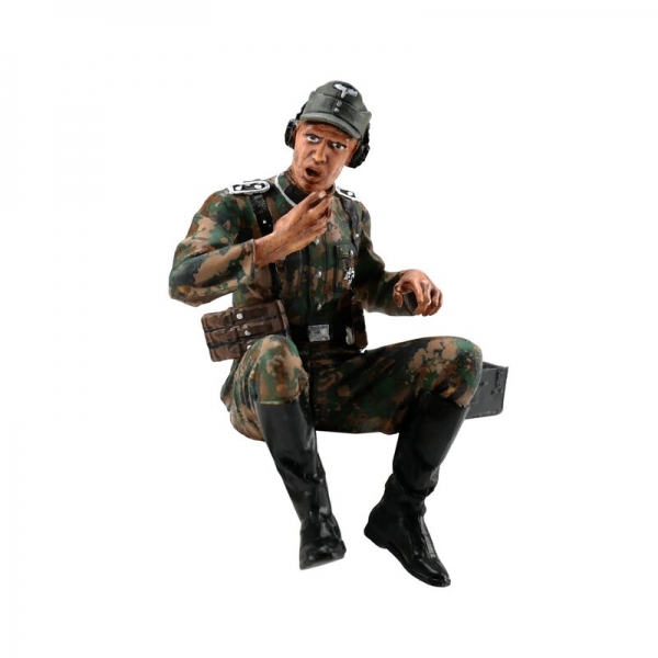 Schwimmwagen Funker Tarn Torro 1/16 Figur bemalt