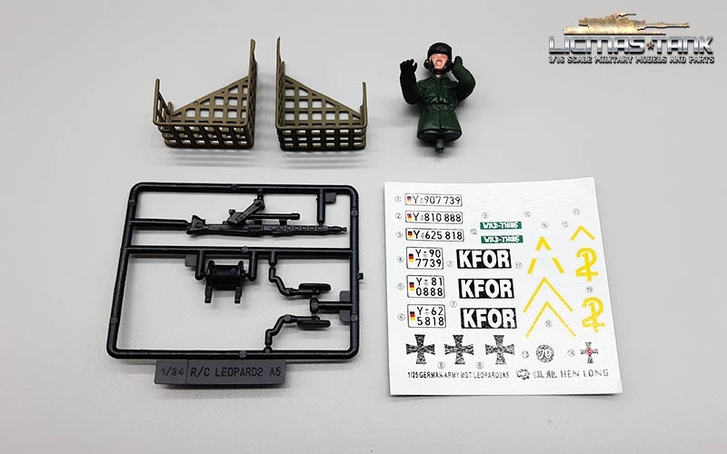 Zubehörset 1:24 Leopard 2 A5