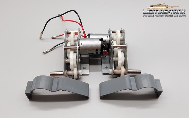 Original Heng Long Tiger 1 Nylon Getriebe mit kurzer Achse für Panzer ab TK6.0 Original Heng Long Tiger 1 Nylon Getriebe mit kurzer Achse für Panzer ab TK6.0