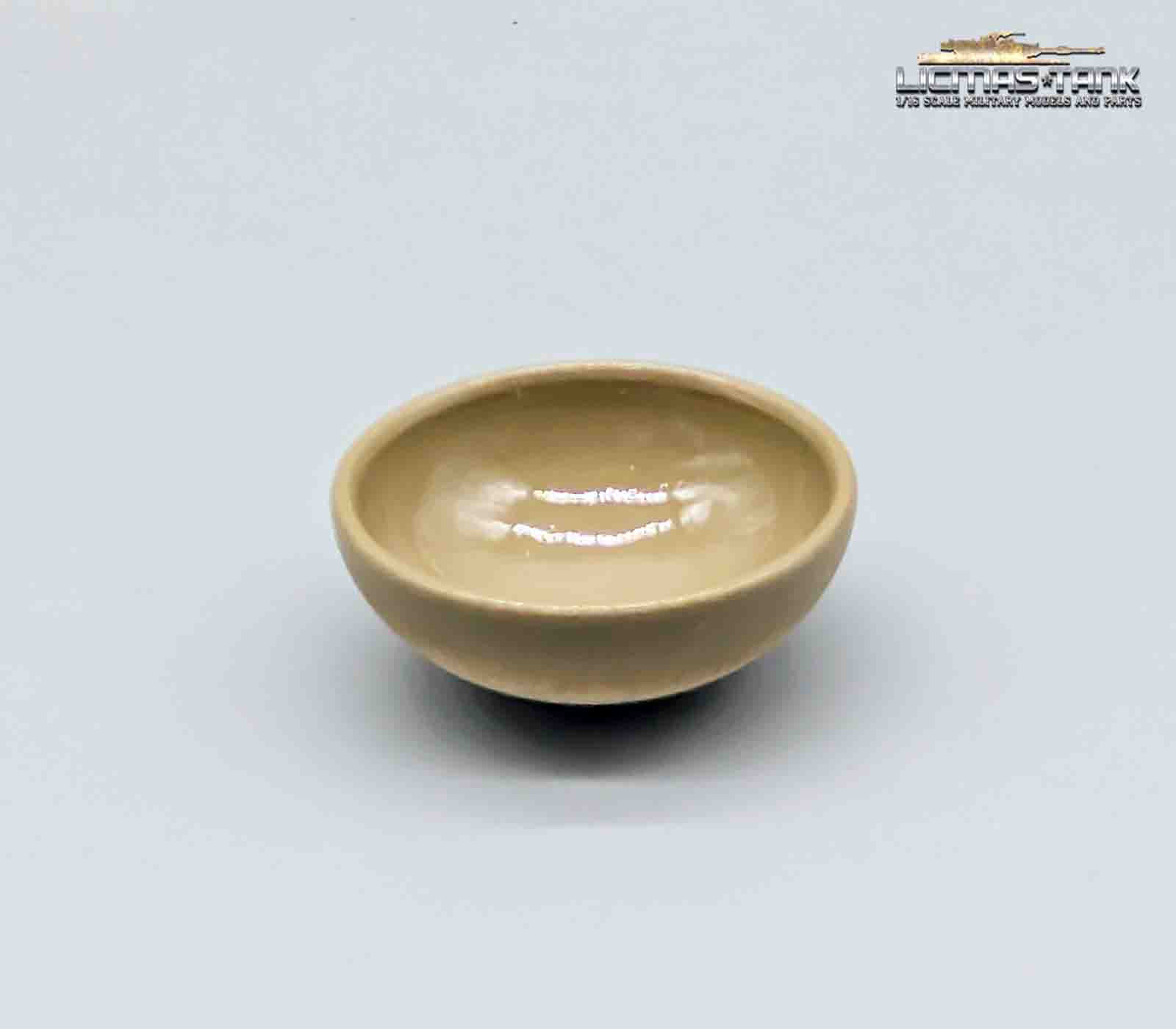 1/16 Obstschale Gemüseschale aus Kunststoff für Diorama BEIGE 1/16 Obstschale Gemüseschale aus Kunststoff für Diorama BEIGE