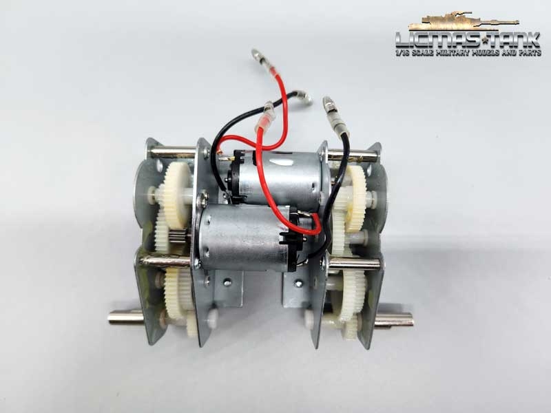 Original Heng Long RC Panzer Nylon Getriebe V7.0 Ersatzteil Panzer 3 / Stug 3 / Panzer 4 mit Kabel Original Heng Long RC Panzer Nylon Getriebe V7.0 Ersatzteil Panzer 3 / Stug 3 / Panzer 4 mit Kabel