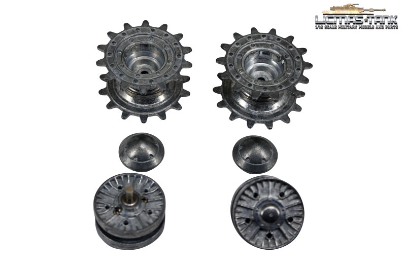 IS-2 (JS-2) Leit- und Treibräder Set aus Metall