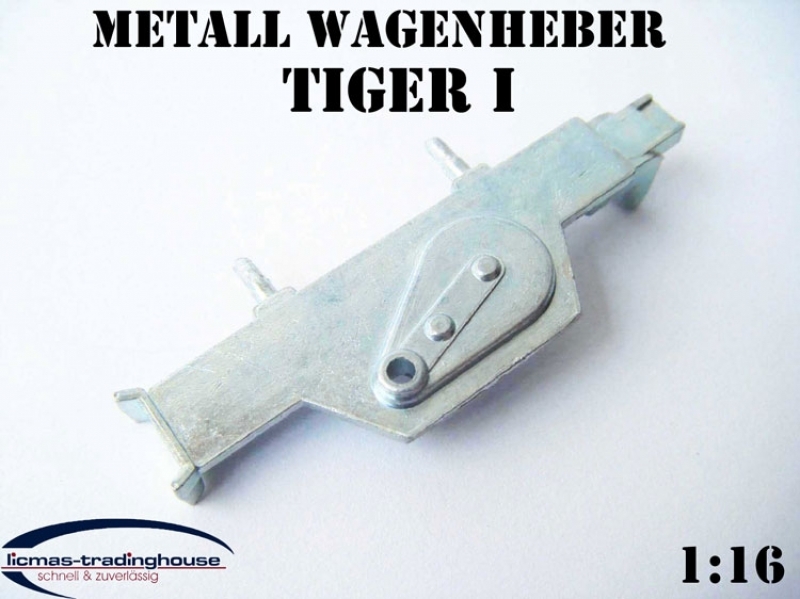Metall Wagenheber für Rückwand Panzer Tiger 1 Heng Long 1:16 Metall Wagenheber für Rückwand Panzer Tiger 1 Heng Long 1:16