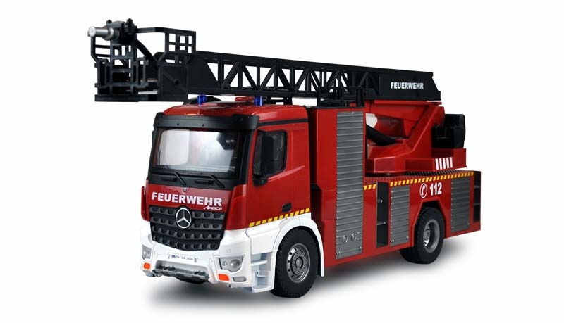 RC Mercedes-Benz Arocs fire brigade turntable ladder vehicle 1:18 RTR