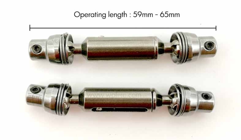 WPL Metall-Antriebswellen für 4x4-Fahrzeuge