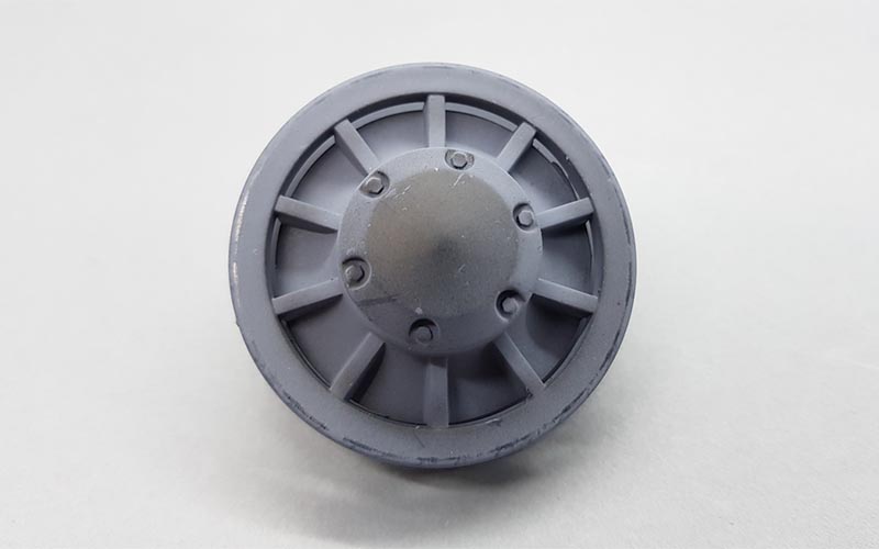 Tiger 1 plastic idler wheel painted gray for 1:16 Heng Long or Taigen tanks Tiger 1 plastic idler wheel painted gray for 1:16 Heng Long or Taigen tanks