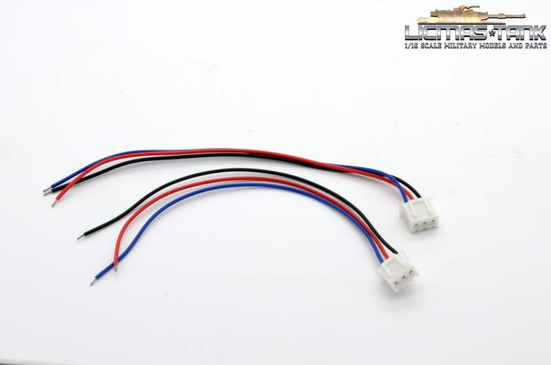 1 Paar Heng Long 3-PIN Kabel für Lautstärkeregler 1 Paar Heng Long 3-PIN Kabel für Lautstärkeregler