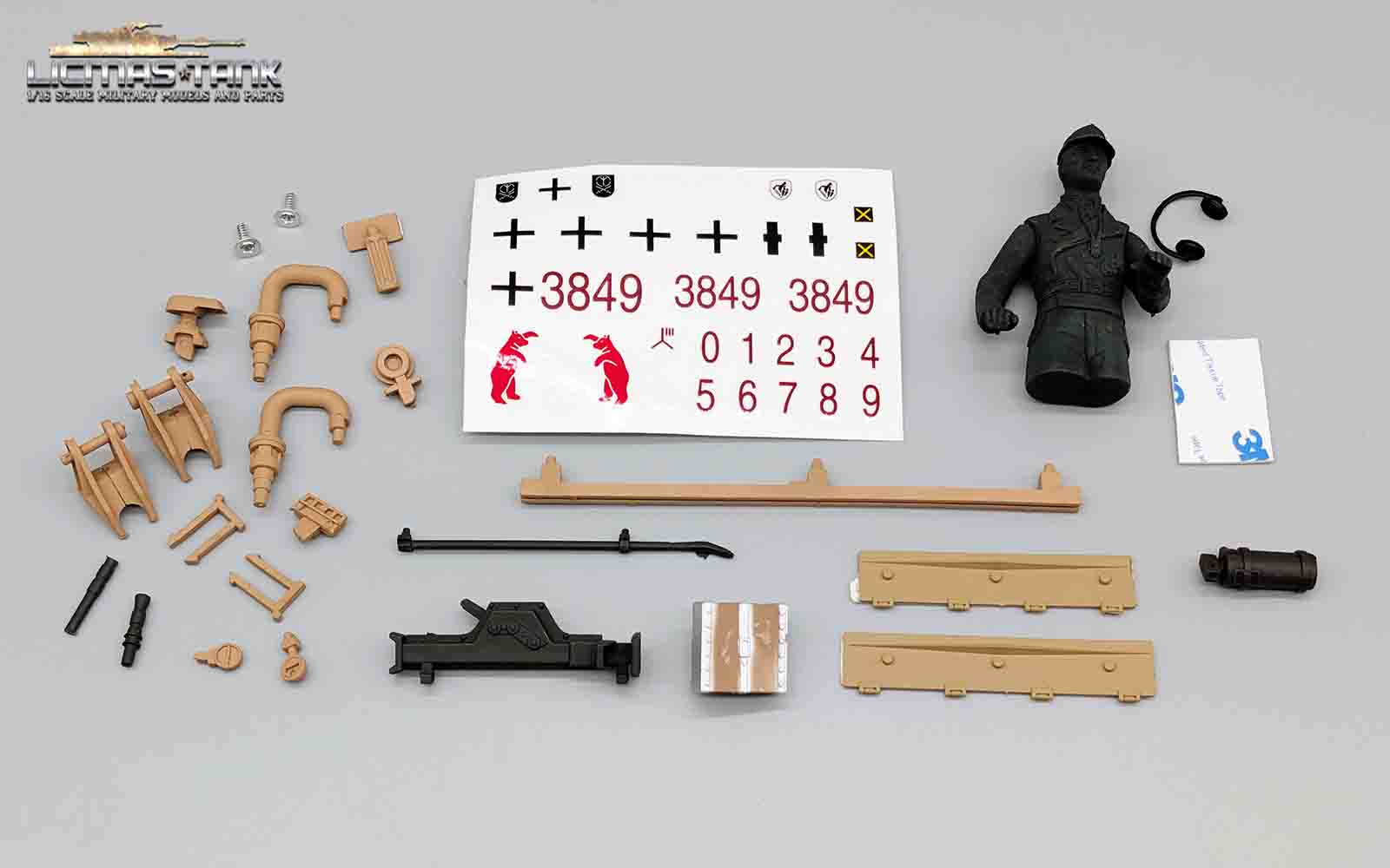 Original Heng Long Panzer 3 Tauchpanzer Zubehör Sparset Original Heng Long Panzer 3 Tauchpanzer Zubehör Sparset