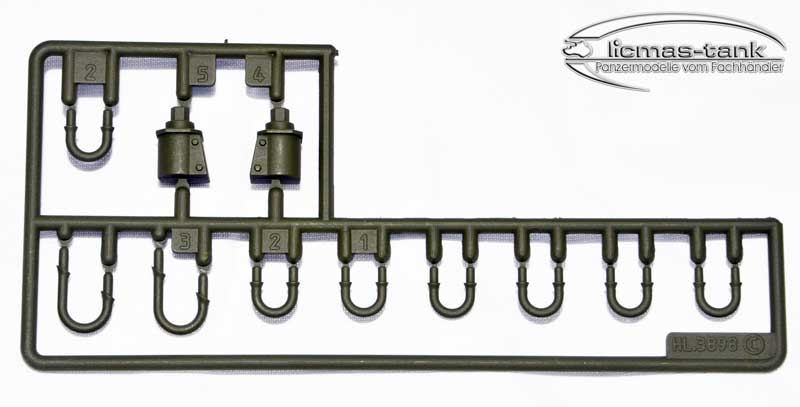 Kunststoff Zubehör C Heng Long Sherman 1:16