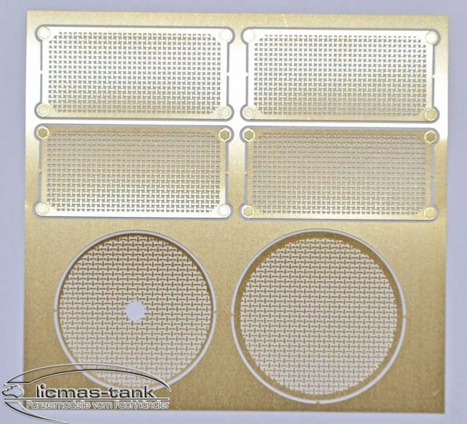 Panzer Panther Ausf. G. / Jagdpanther Schutzgitter Metall 1/16