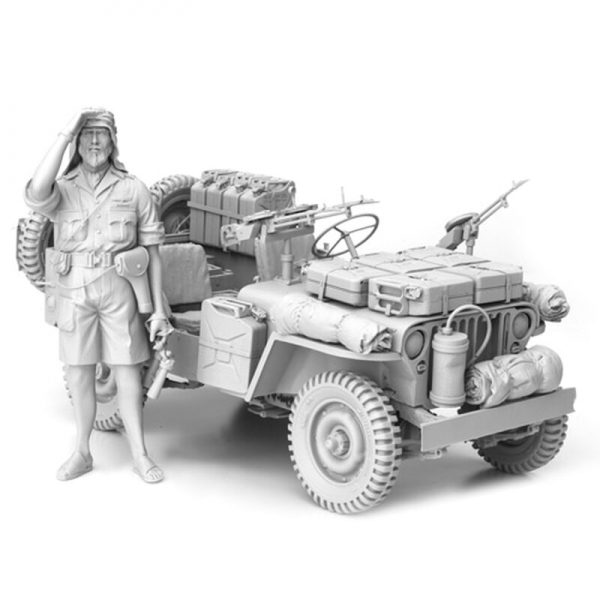 1/16 Bausatz Willys Jeep SAS