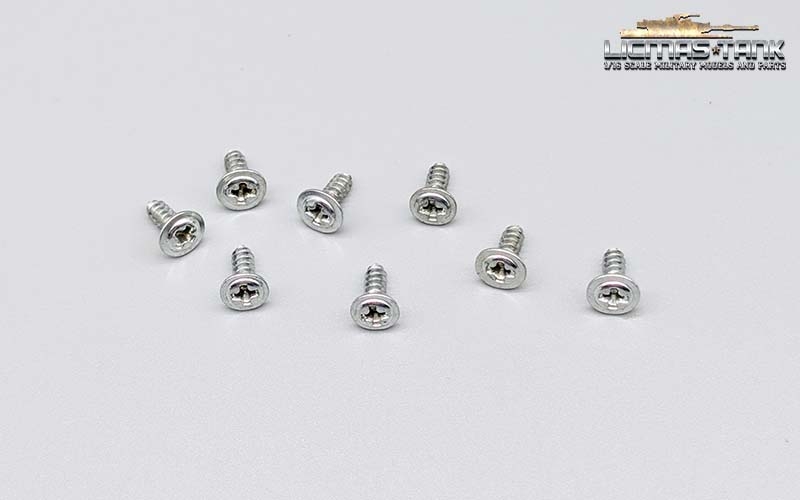 Original Heng Long Schrauben für Panzer 3 und Stug 3 Laufrollen