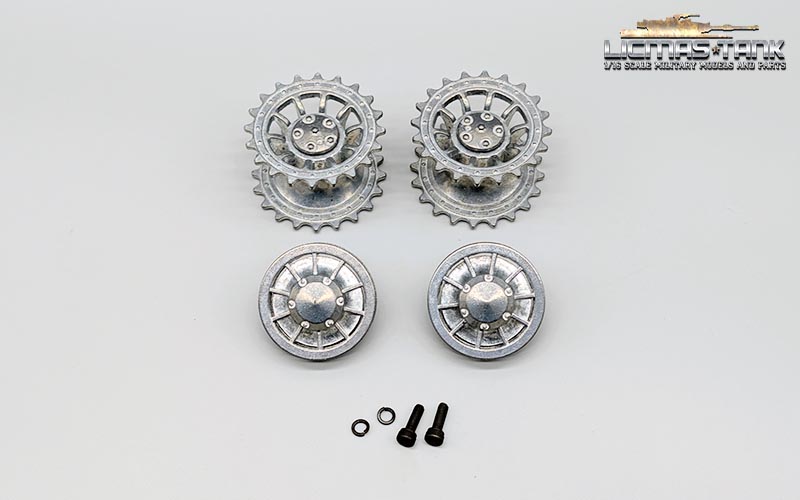 Drive wheels & idlers for Heng Long / Taigen Tiger 1 tanks