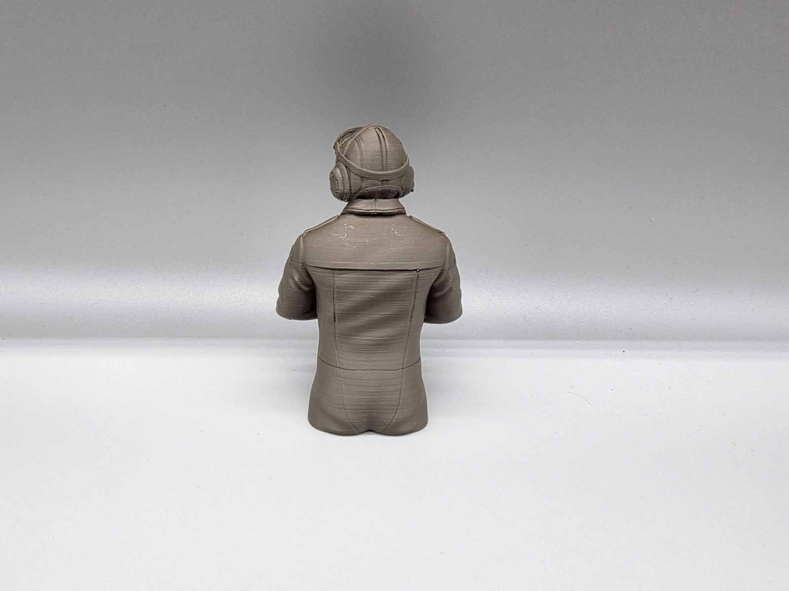 1/10 Figur Deutscher Bundeswehr Panzersoldat Kommandant Leopard Panzer mit moderner Panzerhaube und Funk