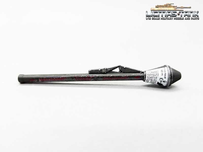 Deutsche Panzerfaust 60 aus Metall lackiert 2. Weltkrieg Wehrmacht licmas-tank 1:16