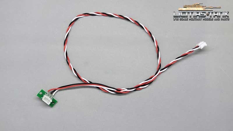 Infrarot Empfänger Verbindungskabel Heng Long TK7.0 Platine mit Steckerbuchse Infrarot Empfänger Verbindungskabel Heng Long TK7.0 Platine mit Steckerbuchse