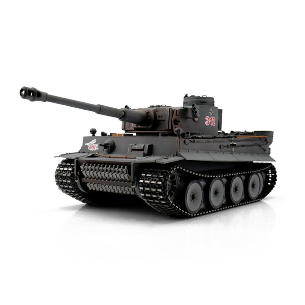 RC Panzer 2.4 GHz Tiger I Frühe Ausführung Grau BB mit Metallketten
