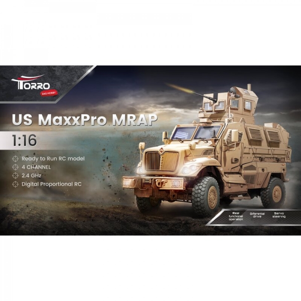 1/16 RC Maxx Pro MRAP