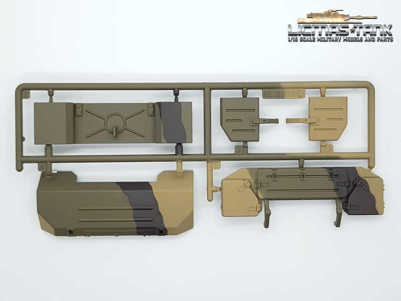 Russia T90 Kunststoff Zubehör Set L 3938 Heng Long 1:16