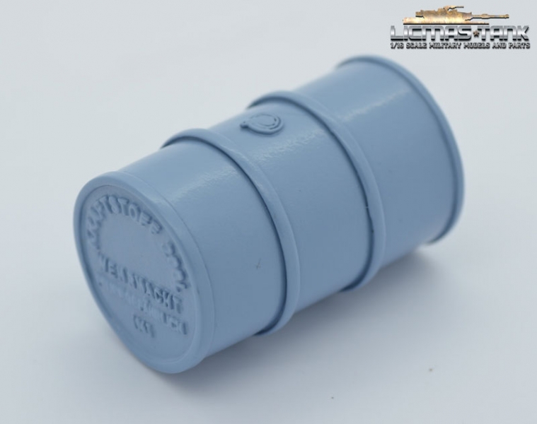 Model scale 1/16 Gasoline Drum 200 liters Wehrmacht Grey licmas tank Model scale 1/16 Gasoline Drum 200 liters Wehrmacht Grey licmas tank