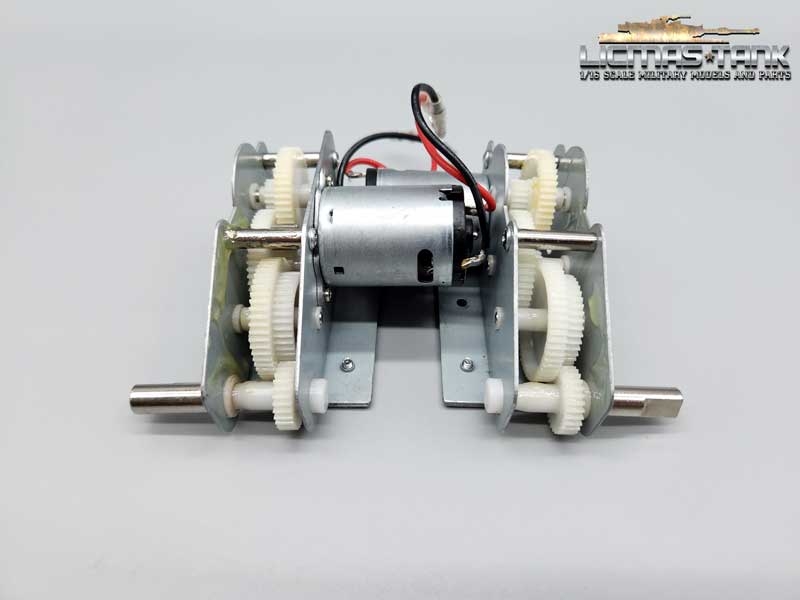 Original Heng Long RC Panzer Nylon Getriebe V7.0 Ersatzteil Panzer 3 / Stug 3 / Panzer 4 mit Kabel Original Heng Long RC Panzer Nylon Getriebe V7.0 Ersatzteil Panzer 3 / Stug 3 / Panzer 4 mit Kabel