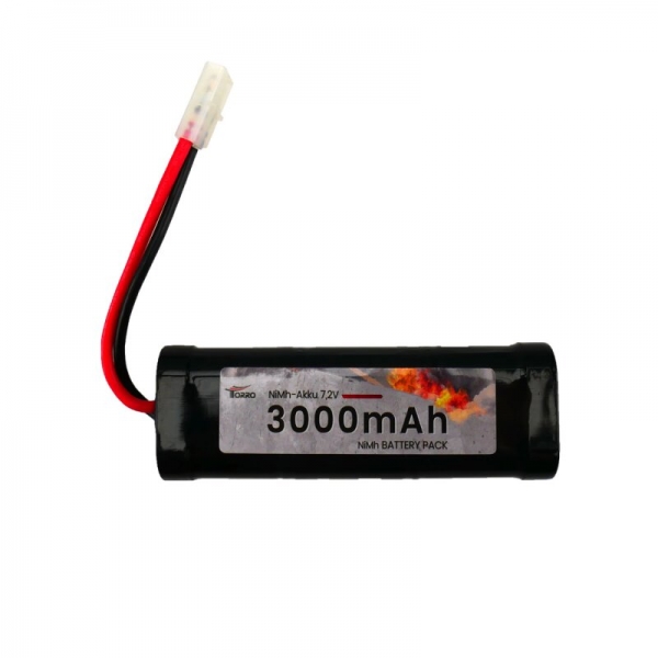 RC Panzer NiMH Akku 7,2V / 3000 mAh Torro mit Tamiya Stecker