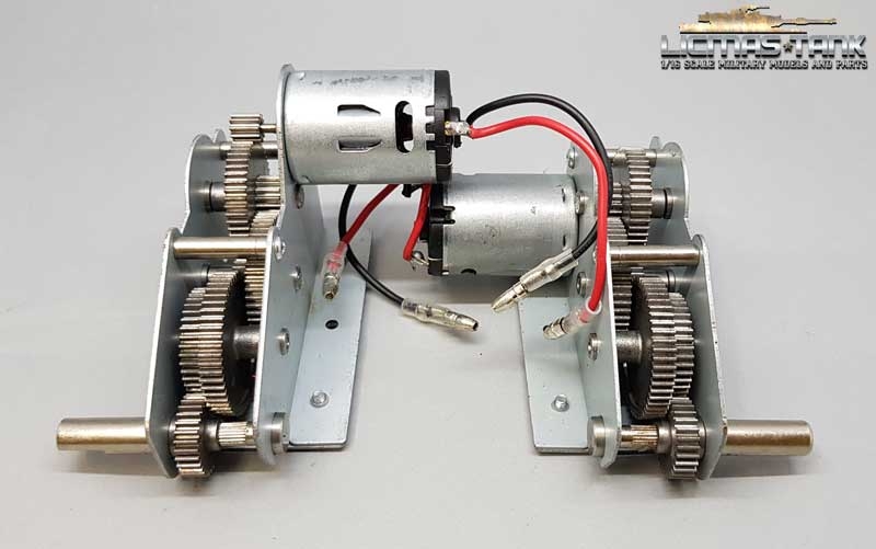 Sherman Heng Long 3898 RC Panzer Stahlgetriebe kugelgelagert