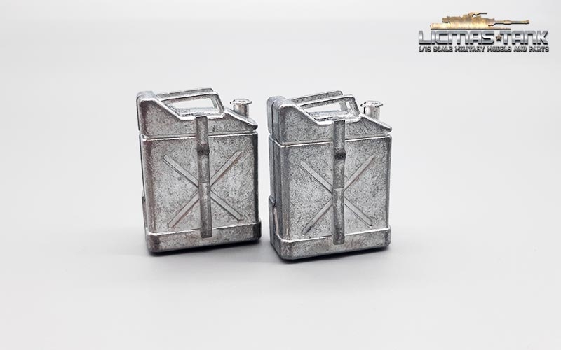 1 Paar Metall Benzinkanister Modellbau Panzer