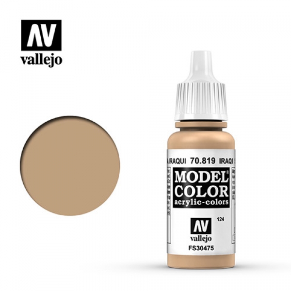 Model Color 70819 Vallejo Farbe 17ml Irakischer Sand Model Color 70819 Vallejo Farbe 17ml Irakischer Sand